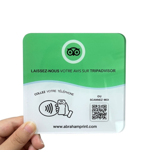 Carte NFC | Avis clients - Abraham Print