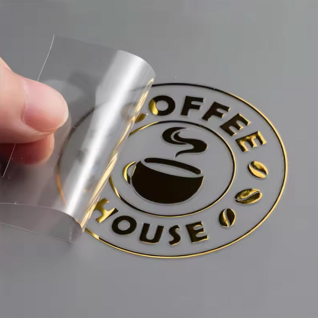 Autocollant personnalisé 3D